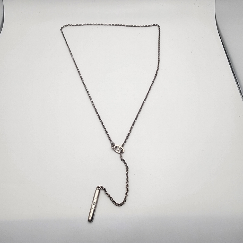 Royal Mint Sterling Silver & .5 Carat Diamond Moonlight Lariat Necklace